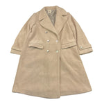 CAFFE' D'ORZO cappotto tinta unita con bottoni Beige per Bambina ZV2A20 BEIGE CAFFE' D'ORZO 