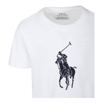 Ralph Lauren Completo 2 Pezzi Pigiama T-Shirt-Bermuda  per Bambino 9P0141 BIANCO RALPH LAUREN 