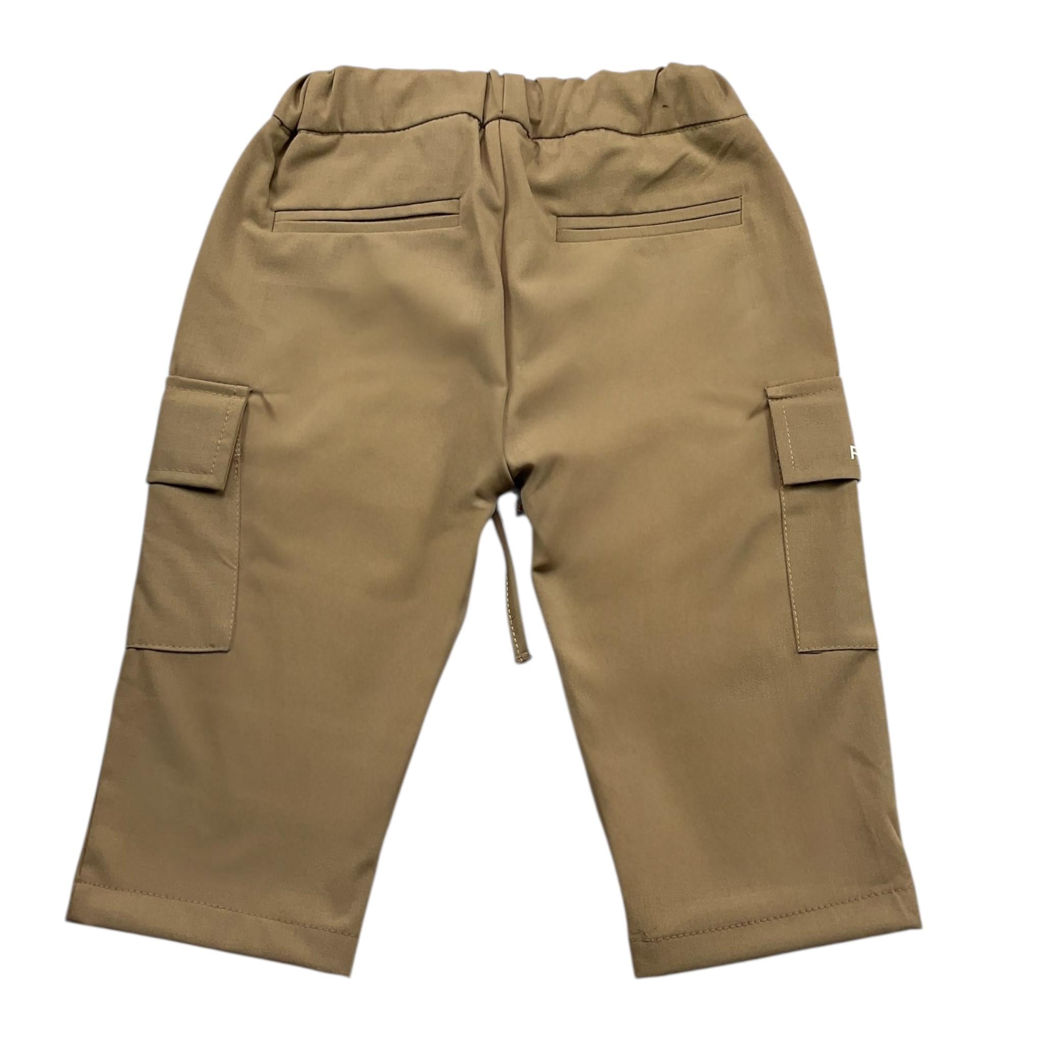 PATRIOT pantalone tinta unita con elastico in vita Beige per Bambino PA0051 BEIGE PATRIOT 