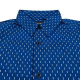 Antony Morato Camicia tinta unita Manica Lunga Blu per Bambino MKSL00257X BLU ANTONY MORATO 