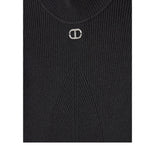 TWINSET abito tinta unita con tulle Nero per Bambina 242GJ3121XX NERO TWINSET 
