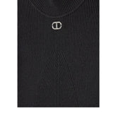 TWINSET abito tinta unita con tulle Nero per Bambina 242GJ3121XX NERO TWINSET 