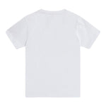 Sundek T-Shirt Girocollo Tinta Unita con Stampa per Bambino B699TEJ787M BIANCO SUNDEK 