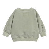 PLAY UP felpa tinta unita girocollo con stampa Verde per Neonato PA011AP10903N VERDE PLAY UP 