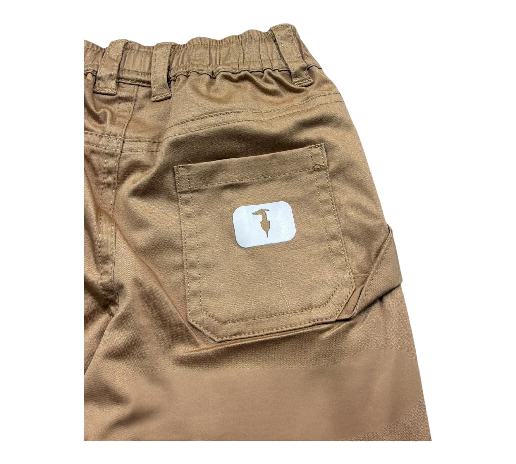 Trussardi Pantalone Tinta Unita con Elastico In Vita per Neonato TIP26050PA CAMMELLO TRUSSARDI 