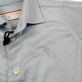 Cesare Paciotti Camicia Tinta Unita Mezza Manica per Neonato CMP3150B AZZURRO CESARE PACIOTTI 