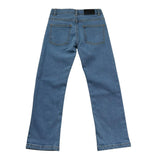 Trussardi Jeans Tinta Unita con Cuciture In Contrasto per Bambina TBP26112JE AZZURRO TRUSSARDI 