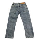 Daniele Alessandrini Jeans Tinta Unita con Lavaggio Sfumato Azzurro per Bambino