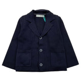 ABEL & LULA giacca tinta unita in maglia Blu per Bambina 5360 BLU ABEL & LULA 