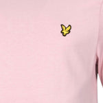 Lyle&Scott T-Shirt Tinta Unita con Logo per Bambino 48752 ROSA LYLE&SCOTT 