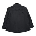 Daniele Alessandrini Camicia Manica Lunga Tinta Unita con Stampa per Neonato 1295C00084 NERO DANIELE ALESSANDRINI 