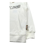 Just Cavalli Felpa Chiusa Girocollo Tinta Unita con Logo per Bambino JBP26012FE PANNA JUST CAVALLI 