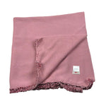 Cnd Coperta Tinta Unita con Rouches per Neonata 55711010 ROSA CND 