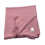 Cnd Coperta Tinta Unita con Rouches per Neonata 55711010 ROSA CND 