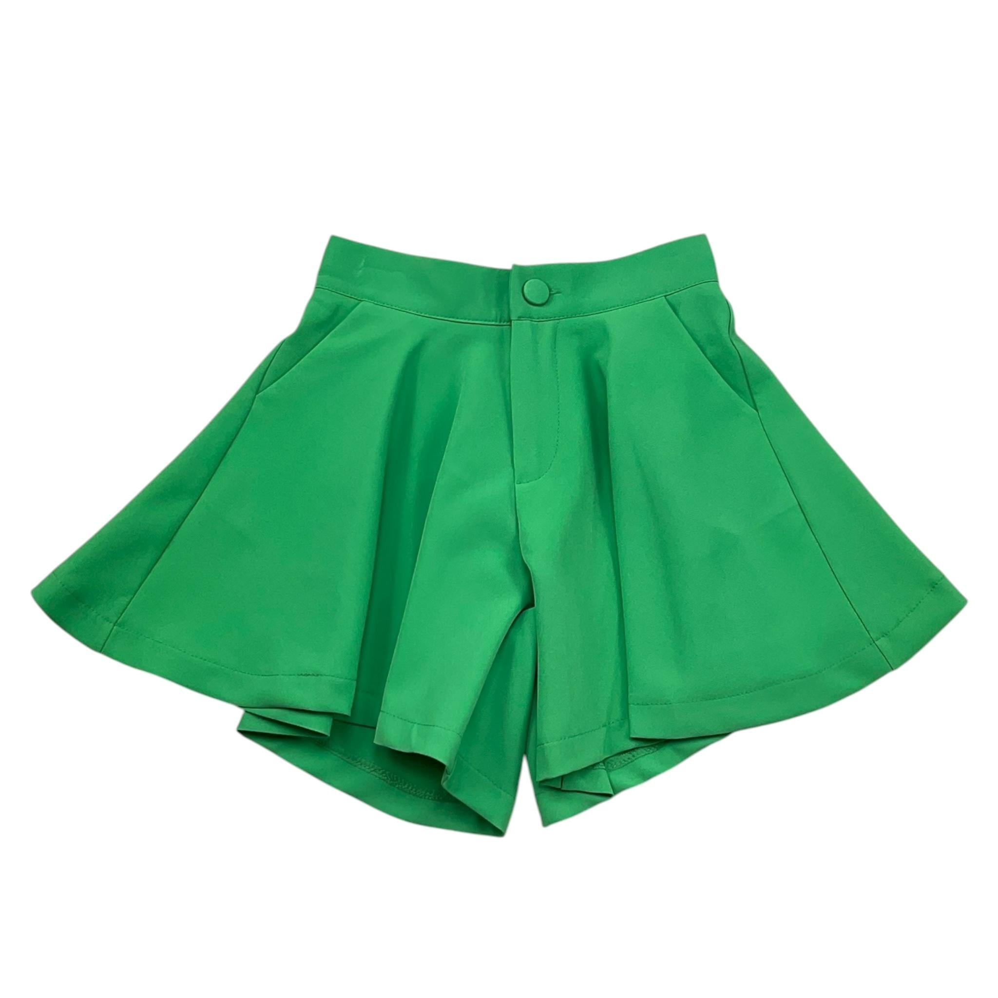 Petit Posh Short Tinta Unita per Bambina GFBS25029SO VERDE PETIT POSH 