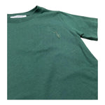 TRUSSARDI t-shirt girocoll tinta unita con stampa in contrasto Verde per Bambino TBA25081TS VERDE TRUSSARDI 