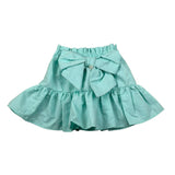 Le Bebe Gonna Tinta Unita con Elastico In Vita per Neonata LBG5832 VERDE ACQUA LE BEBE 