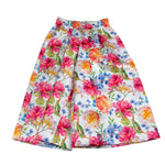 Magil Pantalone Modello A Palazzo Tinta Unita con Stampa per Bambina FN25044 BIANCO MAGIL 