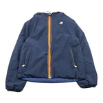 K-WAY giubbino reversibile bicolore con cappuccio Blu per Bambino K71337WX BLU K-WAY 