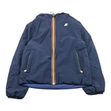 K-WAY giubbino reversibile bicolore con cappuccio Blu per Bambino K71337WX BLU K-WAY 