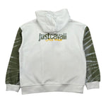 Just Cavalli Felpa con Zip E Cappuccio Tinta Unita per Bambino JBP26124FE BIANCO JUST CAVALLI 