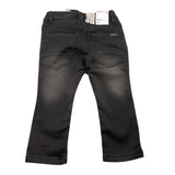 NAME.IT jeans morbido tinta unita con elastico in vita Nero per Neonato 13185213 NERO NAME.IT 