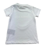 Trussardi T-Shirt Girocollo Tinta Unita con Logo per Neonato TIP26010TS BIANCO TRUSSARDI 