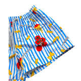 Saint Barth Costume Tinta Unita con Stampa per Bambino JEA00001 AZZURRO SAINT BARTH 