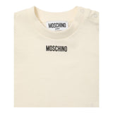 MOSCHINO completo 2 pezzi salopette-shirt Azzurro per Neonato MUK04V AZZURRO MOSCHINO 
