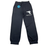 DIADORA pantalone tuta tinta unita cn logo Nero per Bambino F4DIJBF025 NERO DIADORA 
