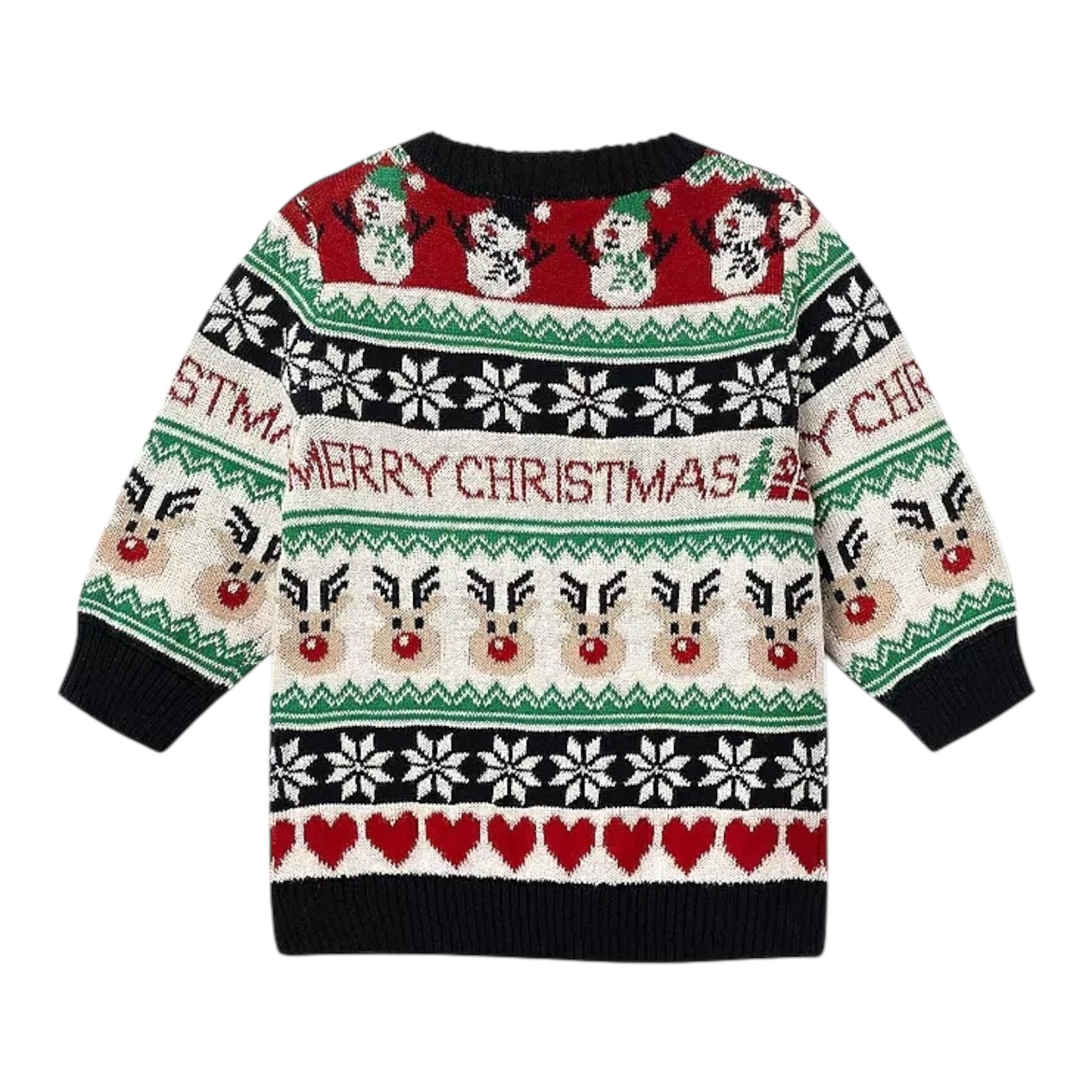 NAME IT maglia girocollo fantasia natalizia Multicolor per Bambino 13222453 MULTICOLOR NAME IT 