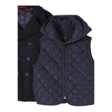 FAY cappotto sfoderabile tinta unita con bottoni Blu per Bambino FV2Q00 BLU FAY 
