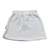 Just Cavalli Gonna Tinta Unita con Logo per Bambina JGP26022GO BIANCO JUST CAVALLI 