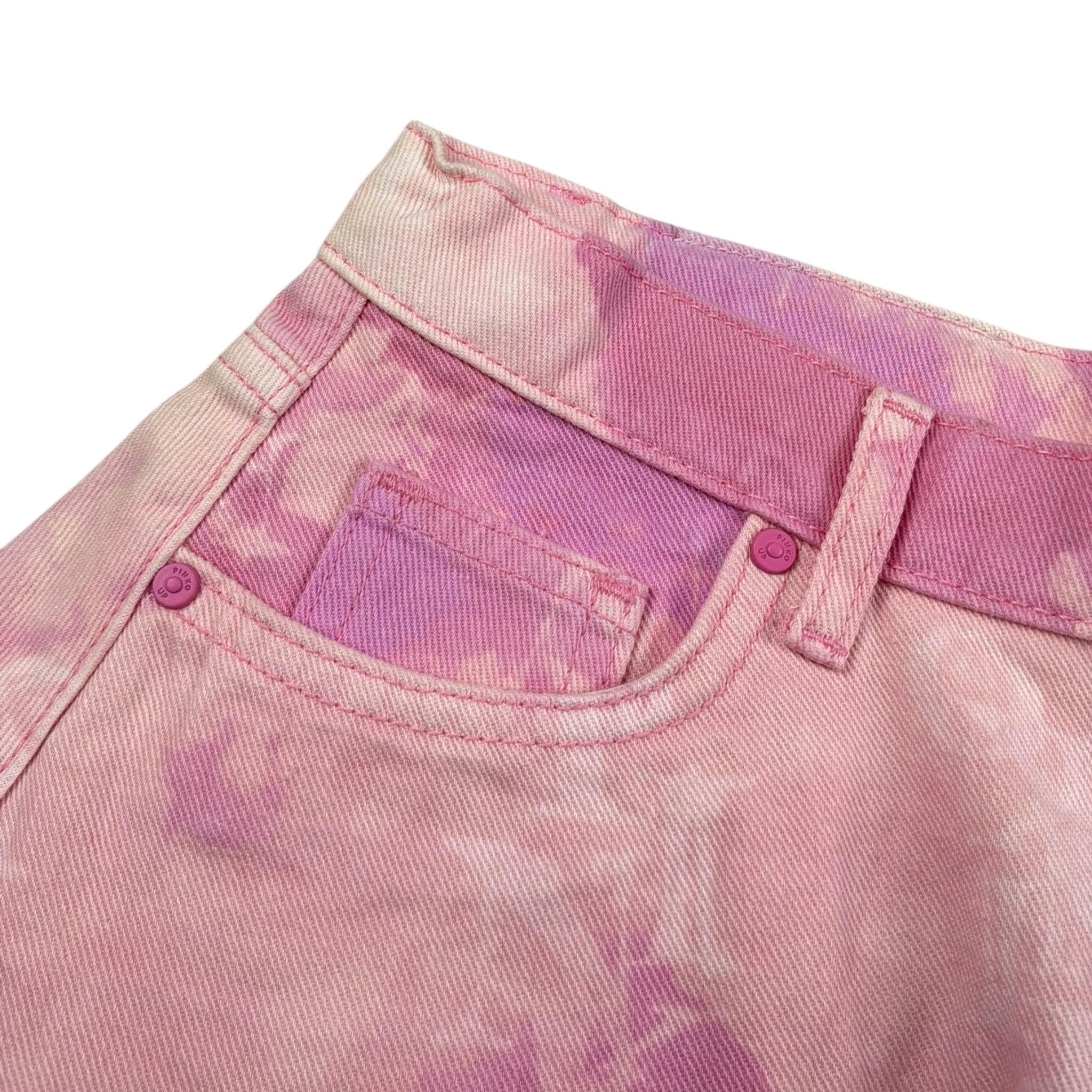 Pinko Short Tinta Unita con Girovita Regolabile per Bambina 029876 ROSA PINKO 