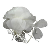 Les Gamins Cerchietto Tinta Unita con Applicazioni per Bambina 815650 PANNA LES GAMINS 