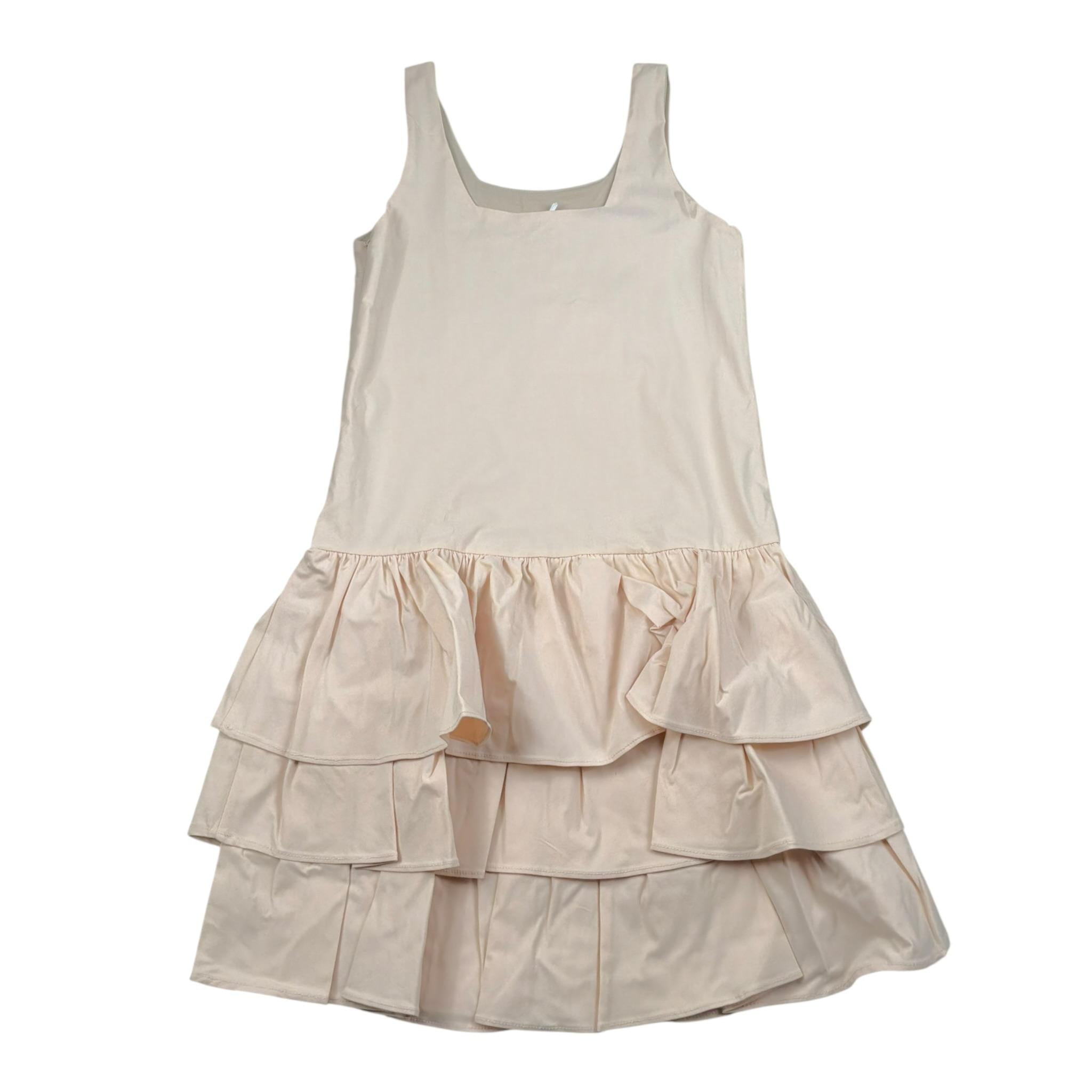 Lu Lu By Miss Grant Abito tinta unita Beige per Bambina LL3689 BEIGE LU LU BY MISS GRANT 