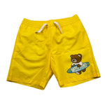 Moschino Costume Modello Boxer Tinta Unita con Logo per Bambino PA3MEP GIALLO MOSCHINO 