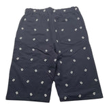 Yours Bermuda Tinta Unita Con Stampe Ed Elastico In Vita Nero Per Bambino