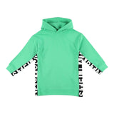 STELLA McCARTNEY abito felpa manica lunga tinta unita con cappuccio Verde per Bambina TV1D30 VERDE STELLA McCARTNEY 