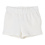 Stella Mccartney Short Tinta Unita con Stampa per Bambina TW6D99J BIANCO STELLA McCARTNEY 
