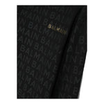 BALMAIN felpa chiusa girocollo tinta unita cn logo Nero per Bambino BT4P90 NERO BALMAIN 