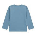 Guess Shirt Girocollo Tinta Unita con Stampa per Bambino N5RI26K8HM4 PETROLIO GUESS 