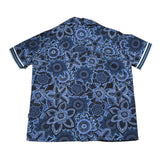 4Giveness Camicia Mezza Manica Tinta Unita con Fantasia per Bambino FGCB4075 BLU 4GIVENESS 