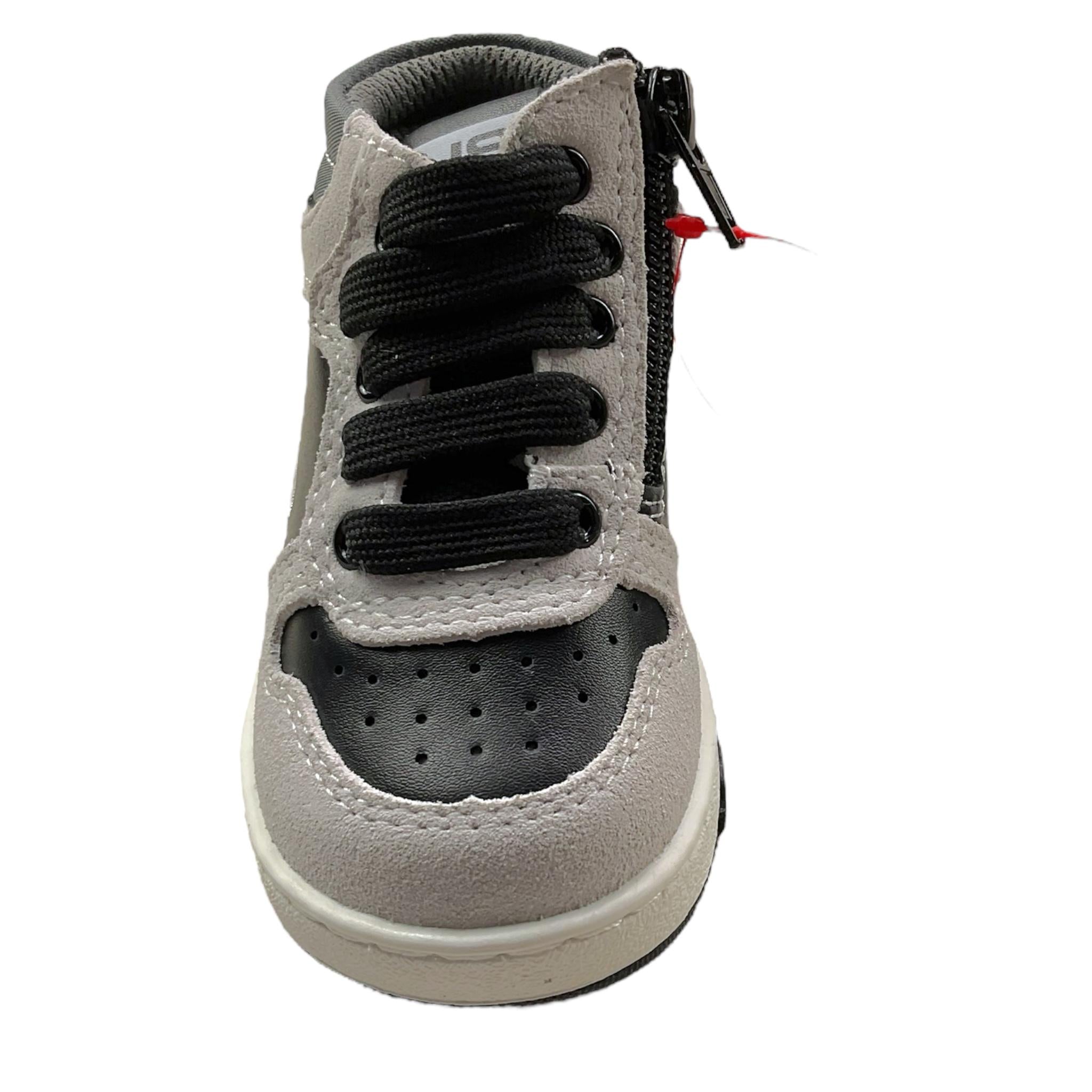 CESARE PACIOTTI sneakers bicolore con lacci e collo alto Nero per Bambino 43160J NERO CESARE PACIOTTI 