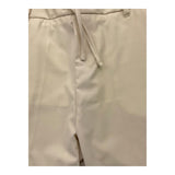 Paolo Pecora Einfarbige Bermuda-Shorts mit elastischer Taille Beige für Jungen
