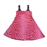 Just Cavalli Abito Tinta Unita con Stampe Baci per Bambina JGP26048VE ROSA JUST CAVALLI 