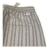 Paolo Pecora Pantalone Fantasia A Righe con Elastico In Vita per Bambino PP4300 BEIGE PAOLO PECORA 