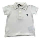 Trussardi Polo Mezza Manica Tinta Unita per Neonato TIP26096PO BIANCO TRUSSARDI 