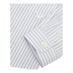 Emporio Armani Camicia Tinta Unita con Manica Lunga Fantasia A Righe per Neonato 6DHCJD BIANCO EMPORIO ARMANI 