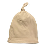 Le Bebe' Cappello Tinta Unita con Stampa per Neonata LBB4819 BEIGE LE BEBE' 